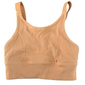 OFFLINE by aerie Ribbed High Neck Sports Bra